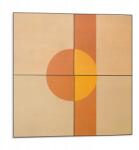 Wallfluent Vinil csempék Konyhai motívummal Absztrakt geometriai minta 9x30x30 (010310410010000283052)
