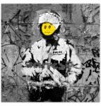 ZeSmakiem Fotótapéták 312x312 Banksy Smiley (H340M_TV5BX_312x312cm ODS)