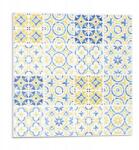 Wallfluent Fali Pvc csempe öntapadós mozaik minta díszekkel 9 db 30x30 cm (010310410010000033456)