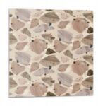 Wallfluent Vinil csempe öntapadós Absztrakt kő formák 9 db 30x30 cm (010310410010000276163)