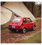 ZeSmakiem Fotótapéta 312x312 Piros kisgyermek Fiat 126p (H8829Z_TV5BX_312x312cm ODS)