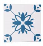 Wallfluent Vinil Dekoráció Fali Csempe Irodába Virágmintás levelekkel 9x30x30 (010310410010000276718)