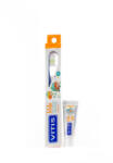 Dentaid Periuta de dinti Vitis Kids + Pasta de dinti Vitis Kids 8ml Dentaid