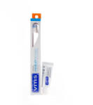 Dentaid Periuta de dinti VITIS Medium Access + pasta de dinti Vitis Whitening 15ml Dentaid