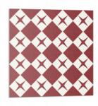 Wallfluent Dekoratív Vinil Padló Csempe Gyémánt Mintás Csillagokkal 9x30x30 (010310410010000282907)