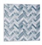 Wallfluent Öntapadós Vinil Csempe Nyomtatott Cikk-cakk mintás csíkos 9x30x30 (010310410010000033497)