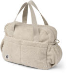Liewood Geanta de maternitate din material teddy - Carly - Mist - Liewood
