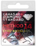 Kamasan Carlige Kamasan Diamond Standard Method Eyed Barbless #16