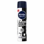 Nivea Deodorant Antiperspirant Spray, NIVEA, 72 h, MEN Black & White Invisible, Original 150 ml (30510)
