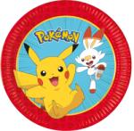 Flippy Set 8 farfurii party 23 cm Pokemon (187098)