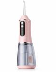 Flippy Irigator Bucal Electric, Flippy, Portabil, Dus Bucal pentru Curatare, Indepartare Tartru, 4 Capete, 25 x 8 x 8 cm, Roz (165230) Irigator oral