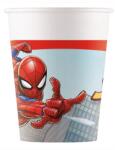 Flippy Set 8 pahare party 200ml Spiderman Crime Fighter (187181)