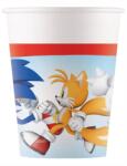 Flippy Set 8 pahare carton Sonic, 200 ml (187166)