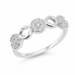 Flippy Inel Argint 925 cu Zirconii, Marime 57 (8) (06493)