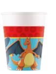 Flippy Set 8 pahare carton Pokemon, 200 ml (187099)