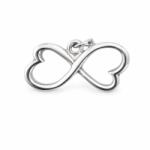 Flippy Pandantiv din Argint 925, Jolie Silver, Model Infinit, 1.7 g, 23x10 mm, Argintiu (05935)