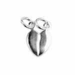 Flippy Pandantiv din Argint 925 Inima Doua Jumatati, Jolie Silver, 1.1g, 1 cm x 1 cm (05181)