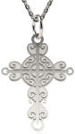 Atcom Lantisor cu pandantiv din argint model Cruce crestina