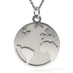 Atcom Colier din argint model Earth and Ocean