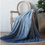 Naturtex Naturtex sherpa design kétoldalas pléd - Ombre Blue 150x200 cm