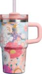 STANLEY Cană termică cu mâner și pai Quencher Flowstate Sorbet Wildflower 590 ml (10-12817-0665)