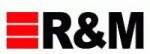 R&M NET ACC MOUNTING PLATE 45X45/DOSE 2X1PORT R925795 R&M (R925795)