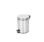 PLASTOR Cos de gunoi rotund din inox cu pedala 12 l (PL38732) - vexio Cos de gunoi