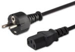 SAVIO 1.8 m Schuko (M) power cable - IEC C13 1.8m CL-138 (CL-138) - vexio
