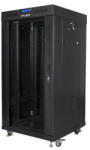 Lanberg FF01-6622-12BL rack cabinet 22U Freestanding rack Black (FF01-6622-12BL) - vexio