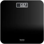 Tefal De baie Premiss PP1800V0 160 kg gradații la 100 g 30 x 30 cm sticlă baterii incluse Negru (3121040095294) Cantar baie