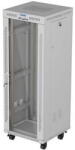Lanberg 19" 32U Standing Rack Cabinet 600×600 Gray with Perforated Doors and LCD (Flat Pack) (FF01-6632-12SL) - vexio