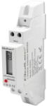 QOLTEC Single phase electronic meter DIN rail 230V 30A (50993)