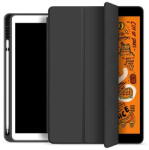 Mercury Flip Case iPad 8 (2020), neagra, cu suport, protectie 360, material TPU/microfibra (Mer007279) - vexio