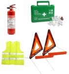 Stefarian Kit complet siguranta auto Premium STEFARIAN, Omologari RAR, ANDMR, ISO, TUV, CE, EC, 2 x triungi, 1 x stingator, 1 x vesta, 1 x trusa medicala, 1 x husa (STEFRNKIT3025)