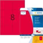 HERMA Etichete autoadezive Herma 5046 A4 rosu neon 99, 1x67, 7 mm 160 buc (5046)