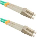 Qoltec Optic Patchcord LC/UPC - LC/UPC | Multimode | 50/125 | OM4 | Duplex | 10m (54347)