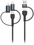 V-TAC CABLU 5IN1 TIP C - MICROUSB - USB - LIGHTNING 1.2M (SKU-7747) - vexio