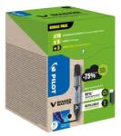 Pilot Táblamarker, 2, 3 mm, kúpos, PILOT "V-Board Master, Bonus Pack", fekete + betét
