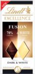 Lindt táblás csokoládé 100g Excellence Fusion 70% Dark & White