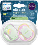 Philips Avent Ultra Air játszócumi 2db Night SCF376/29 6-18h