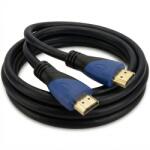 Nexio Cablu HDMI Nexio NX-VN-HD04-0.5M, V1.4, tata-tata, 4K@30hz, 1080P, High Speed Ethernet, contacte aurite, 0.5m, Negru (NX-VN-HD04-0.5M)