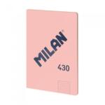 MILAN A4-es füzet, MILAN 1918, vonalas, 48 lap, rózsaszín, 297x216mm