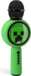 OTL TECHNOLOGIES Microfon karaoke OTL Technologies MINECRAFT CREEPER, difuzor integrat 5 W, Bluetooth 5.3, MP3 (Verde)