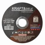 Kraft&Dele Vágókorong fémhez 115x1, 2x22, 23mm 25db 67890 (KD1991)