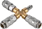Kraft & Dele Divizor pneumatic X cu trei cuplaje rapide 67902 (KD2167)