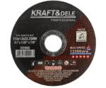Kraft&Dele Disc de tăiere pentru metal 115x1, 0x22, 23mm 25buc 67889 (KD1990) Disc de taiere