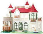 EPOCH Vilă Sylvanian Families cu acoperiș roșu lângă râu Figurina