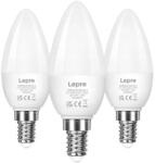 Lepro 600059-WW-EU-3, E14, C37, 4, 2 W (40 W), 470 lm, 2700 K (alb cald), 250°, pachet de 3 bucati (64075)