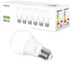 Lepro Bec LED LEPRO 100090-DW-EU-6, E27, A60, 8, 5 W (60 W), 806 lm, 6500 K (alb rece), 180°, pachet de 6 bucati (64080)