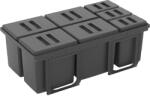 EKOTECH - Beépíthető hulladékgyűjtő JAZZ 90 4x12 liter+3x5 liter (93004162904J) - watermarkt